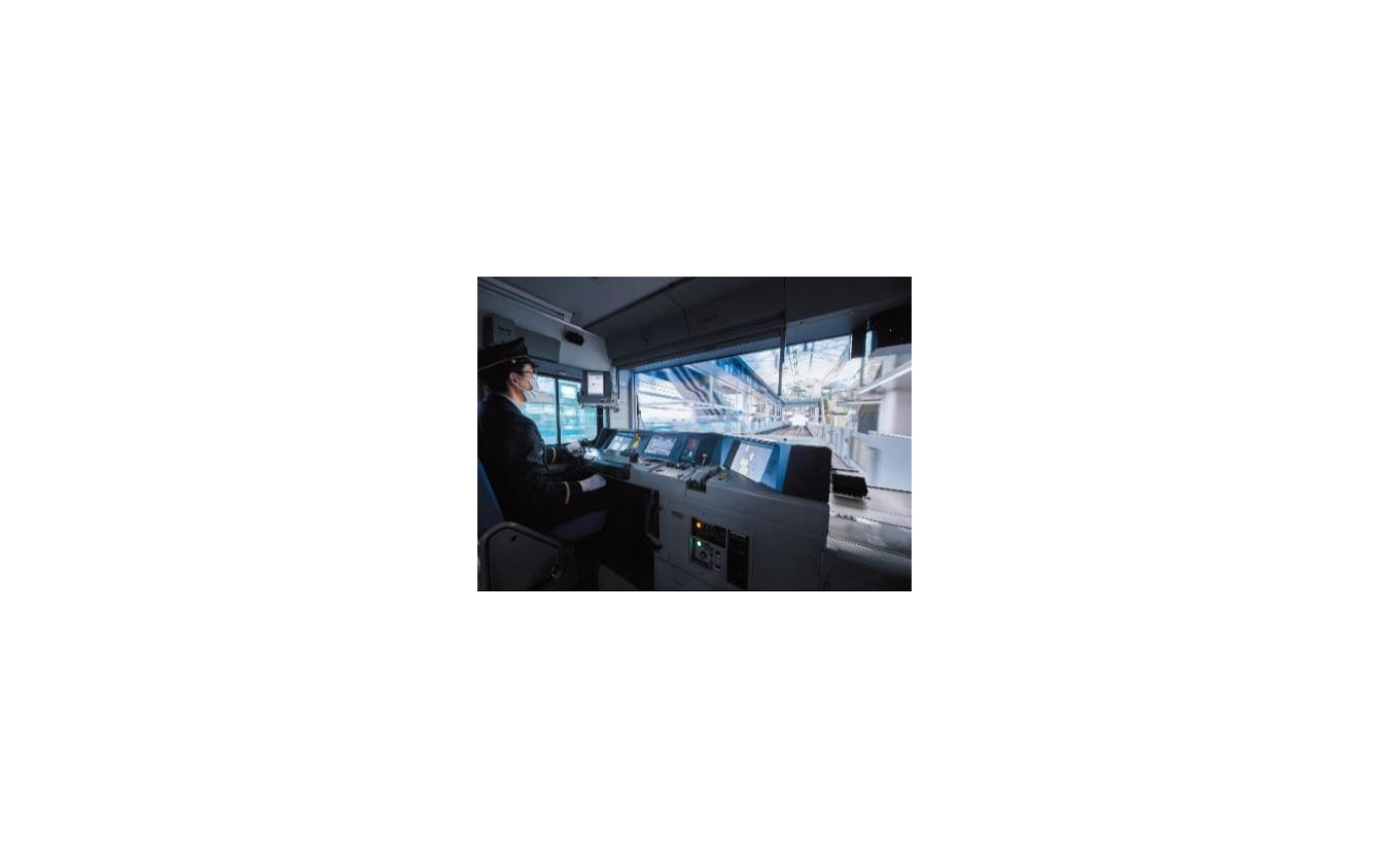 2月に行なわれた自動運転の様子。
