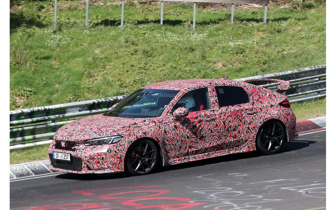 ホンダ シビック タイプR 新型プロトタイプ(スクープ写真)