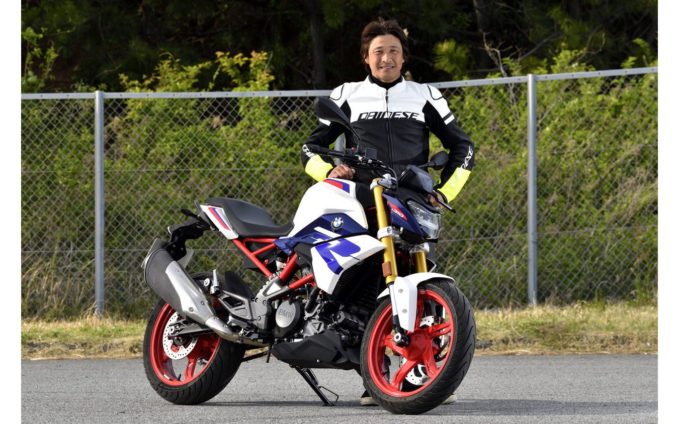 鈴木大五郎さんとBMW G310R