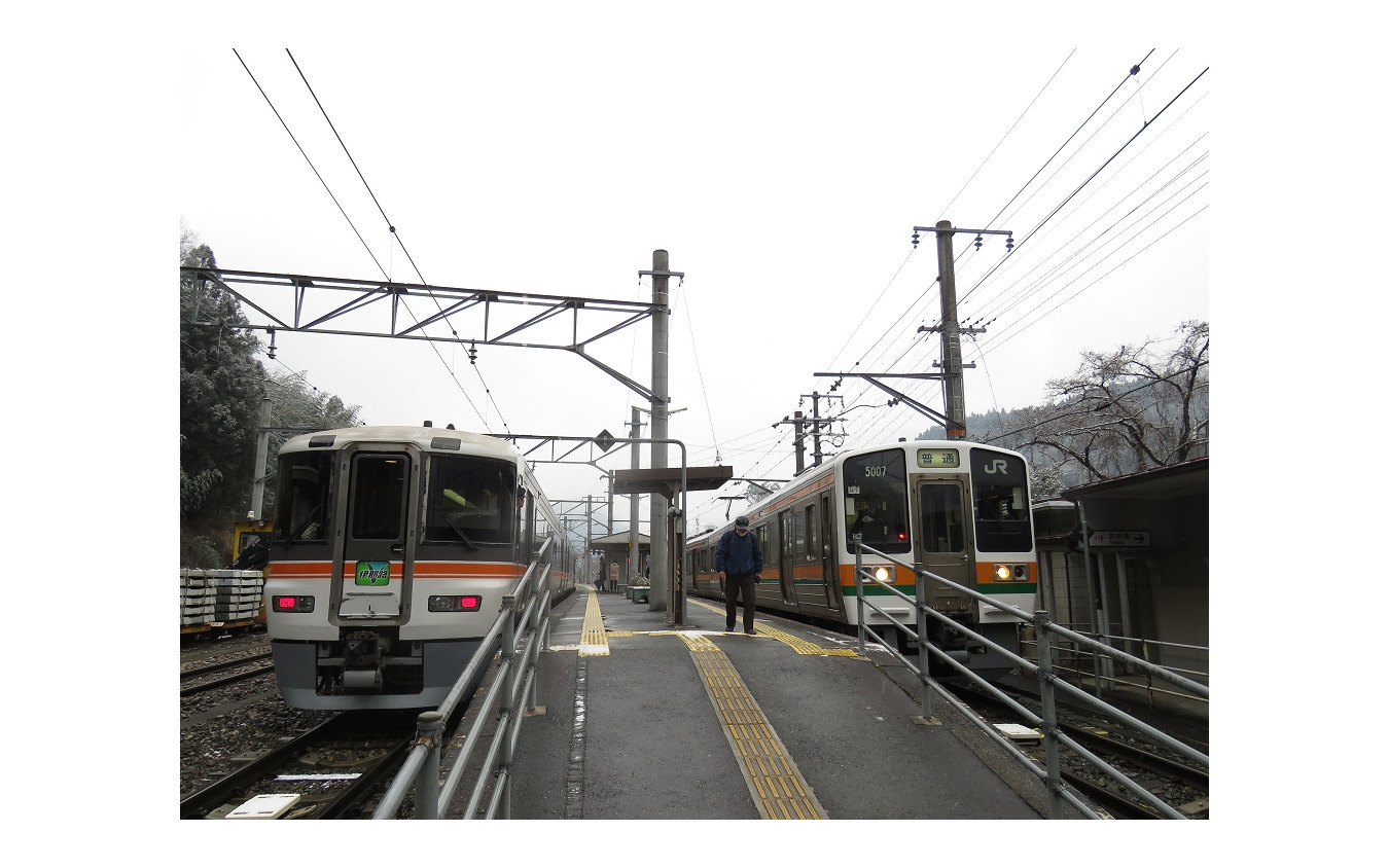 当面の間、運休となる飯田線の特急『伊那路』（左）。