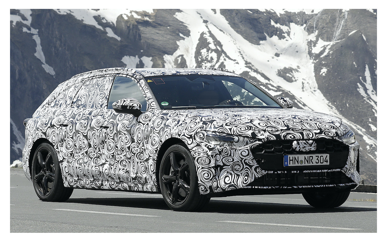 アウディ A4アバント 次期型プロトタイプ (スクープ写真)