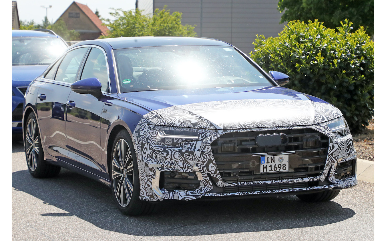 アウディ A6 Sライン 改良新型プロトタイプ(スクープ写真)