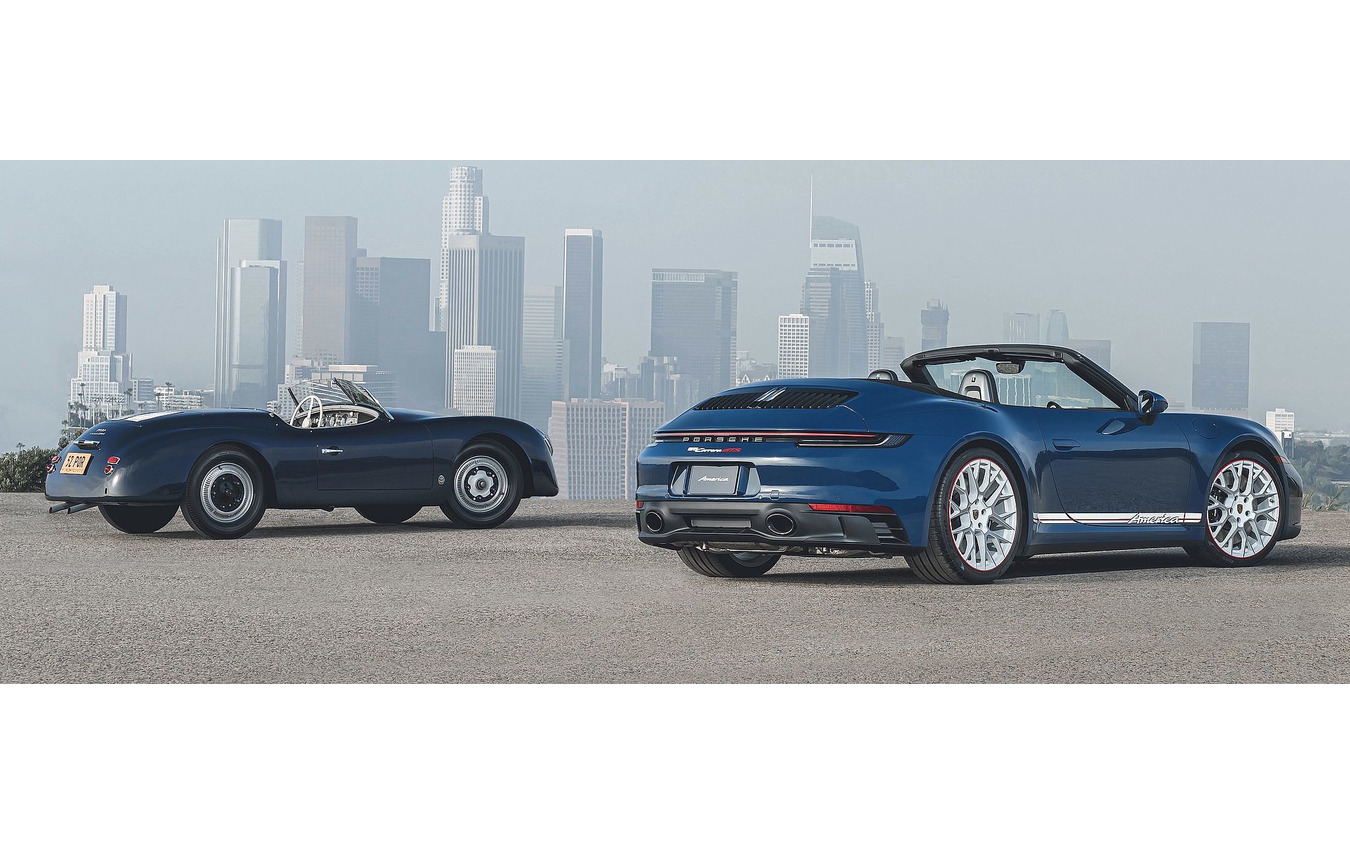 ポルシェ『356』アメリカ市場70周年…911記念仕様はMT＋後輪駆動