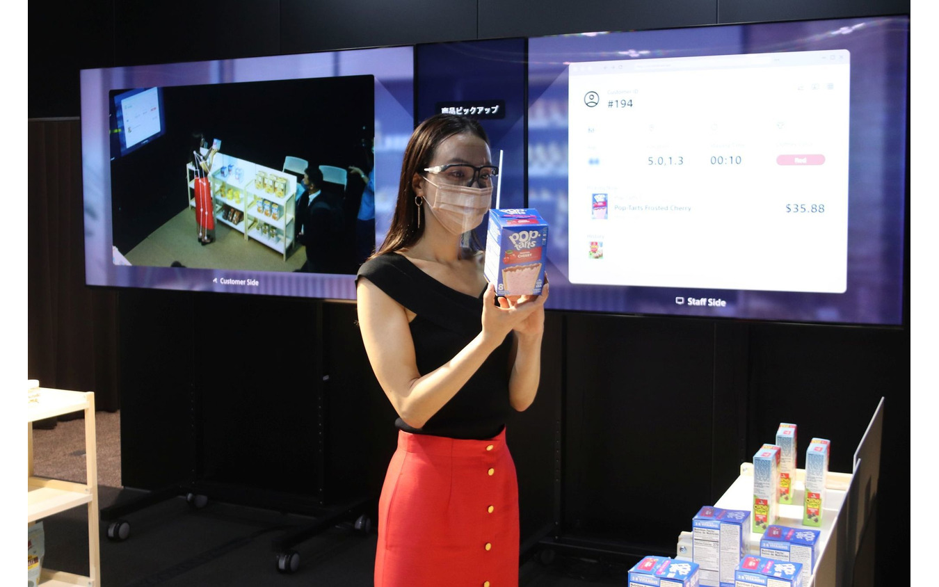 人の動きや購入した商品、手に取った商品など細かく分析:AITRIOS
