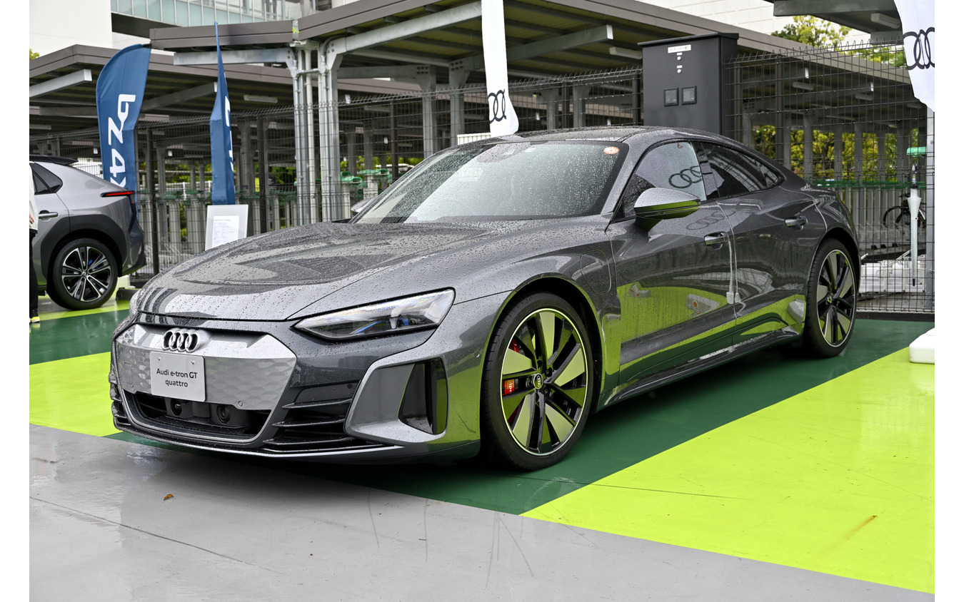 アウディ e-tron GT(レスポンス読者限定EV・PHEV試乗会)