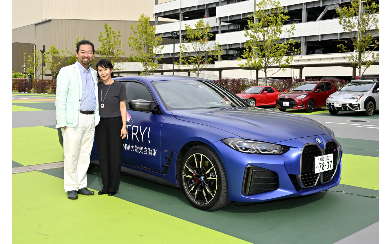 有明ガーデン(東京都江東区)にて開催した「レスポンス読者限定EV・PHEV試乗会」
