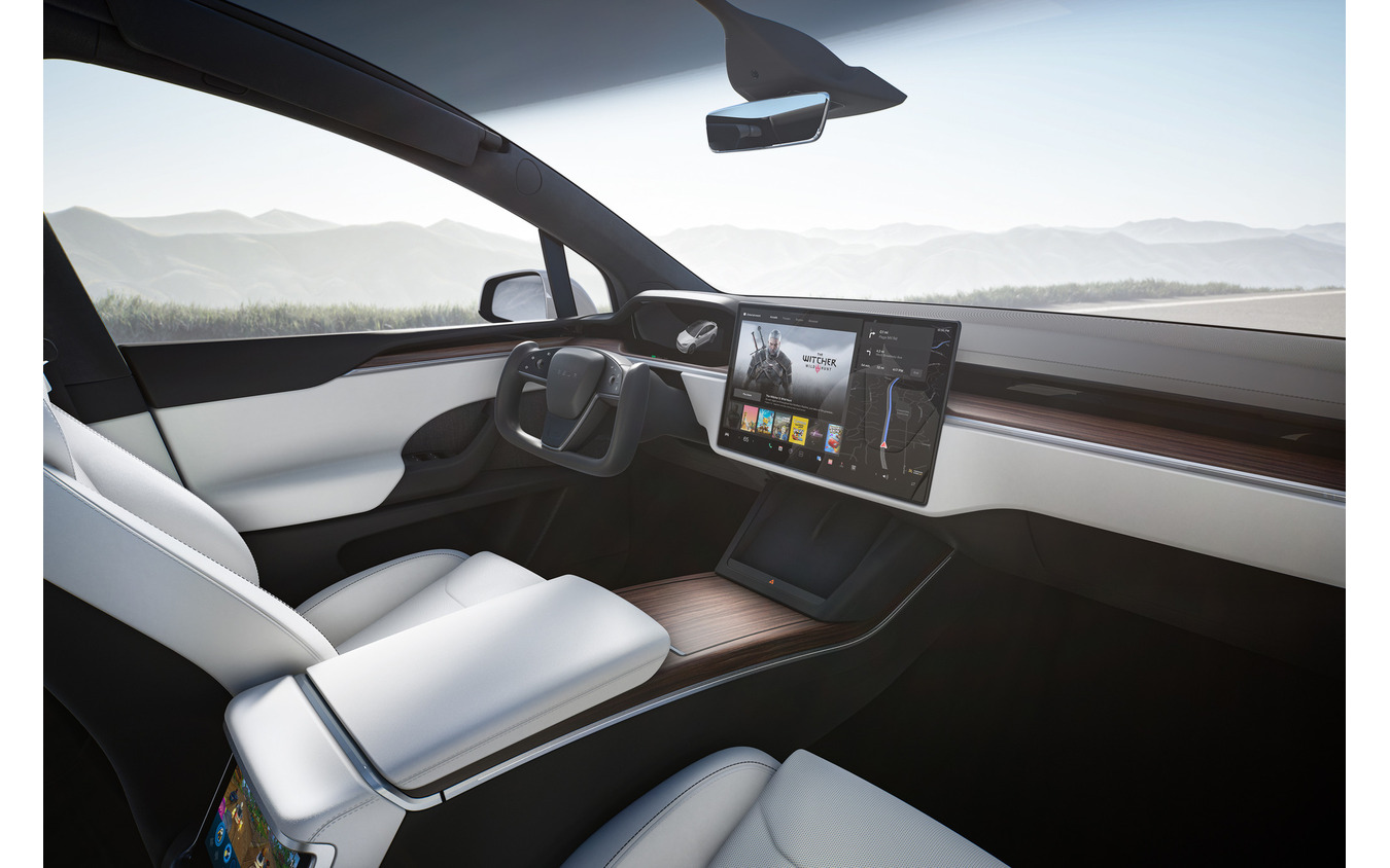 Teslaのコンソール