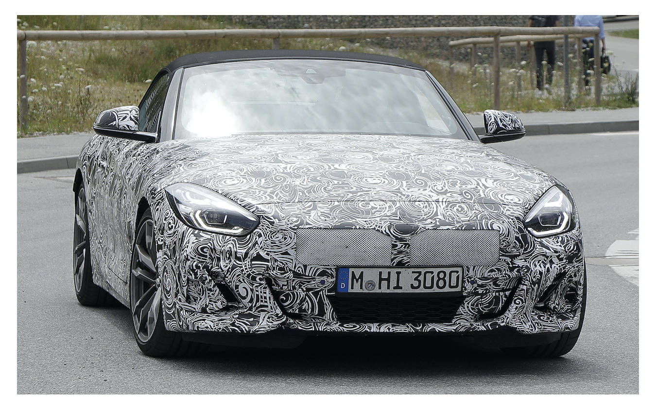 BMW Z4 改良新型プロトタイプ（スクープ写真）