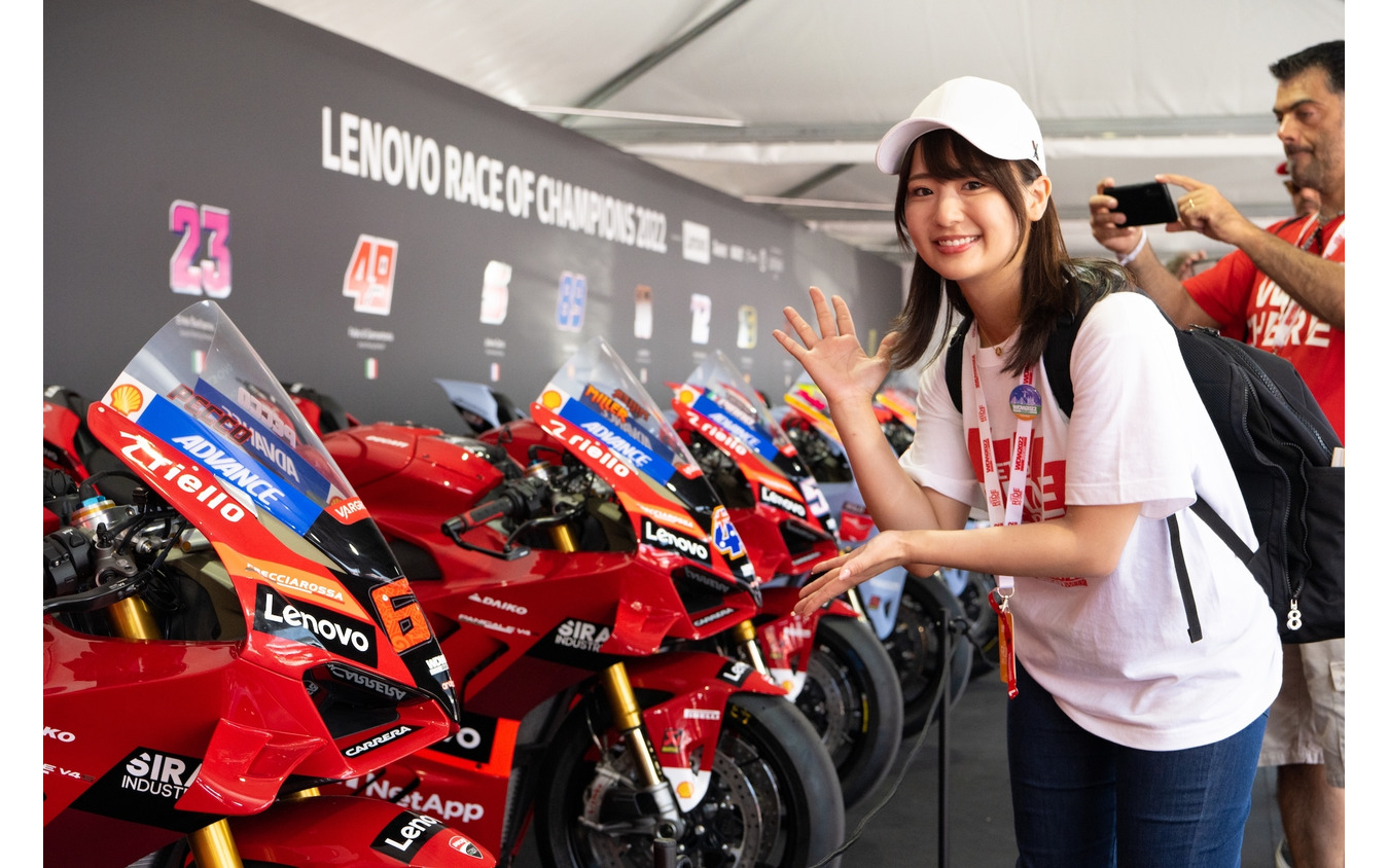 World Ducati Week 2022（ワールド・ドゥカティ・ウィーク）/ 平嶋夏海さん