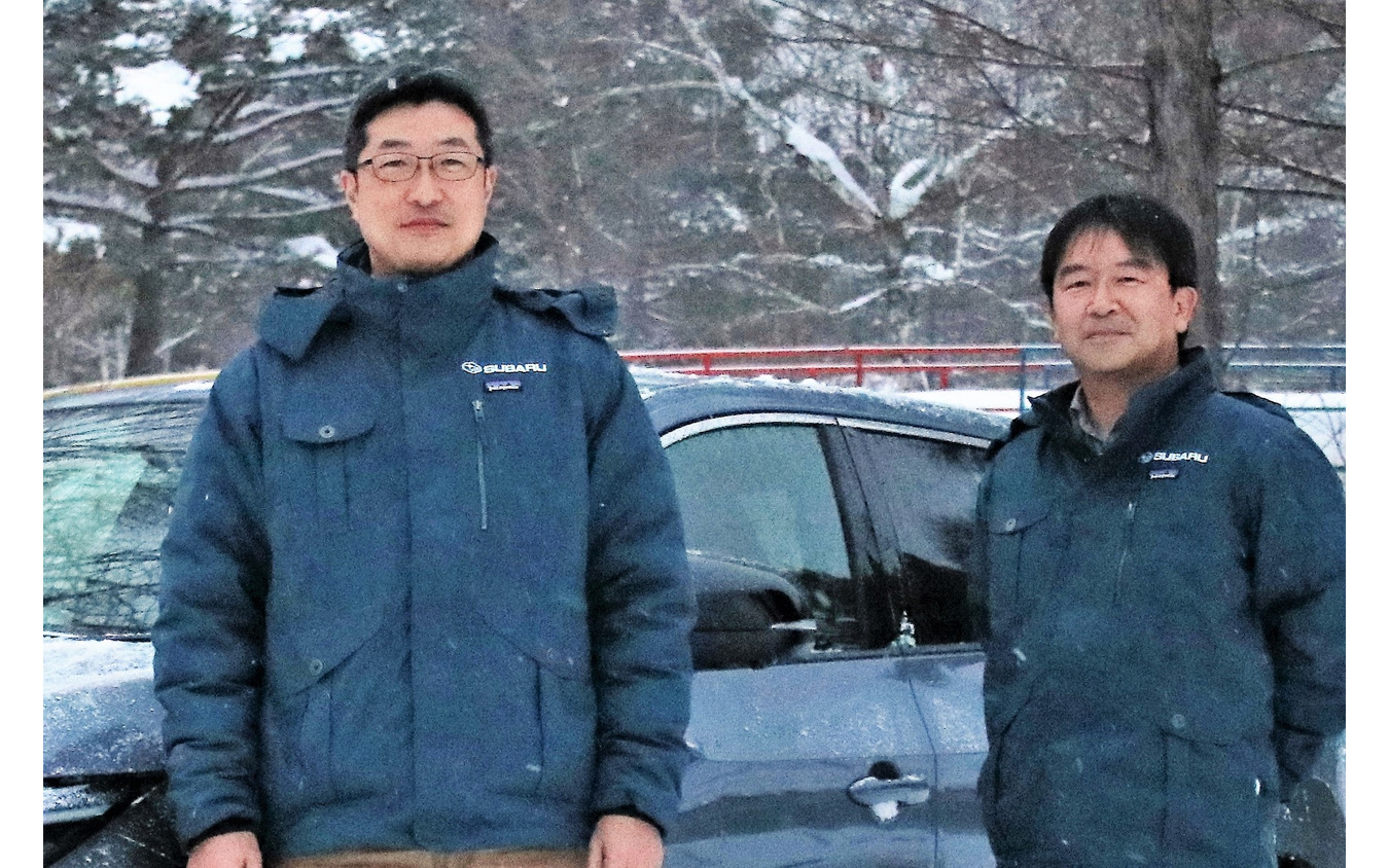 &amp;gt;SUBARU商品企画本部プロジェクトゼネラルマネージャーの小野大輔さん(左)とSUBARU商品企画本部プロジェクトシニアマネージャーの藤枝健一郎さん(右)