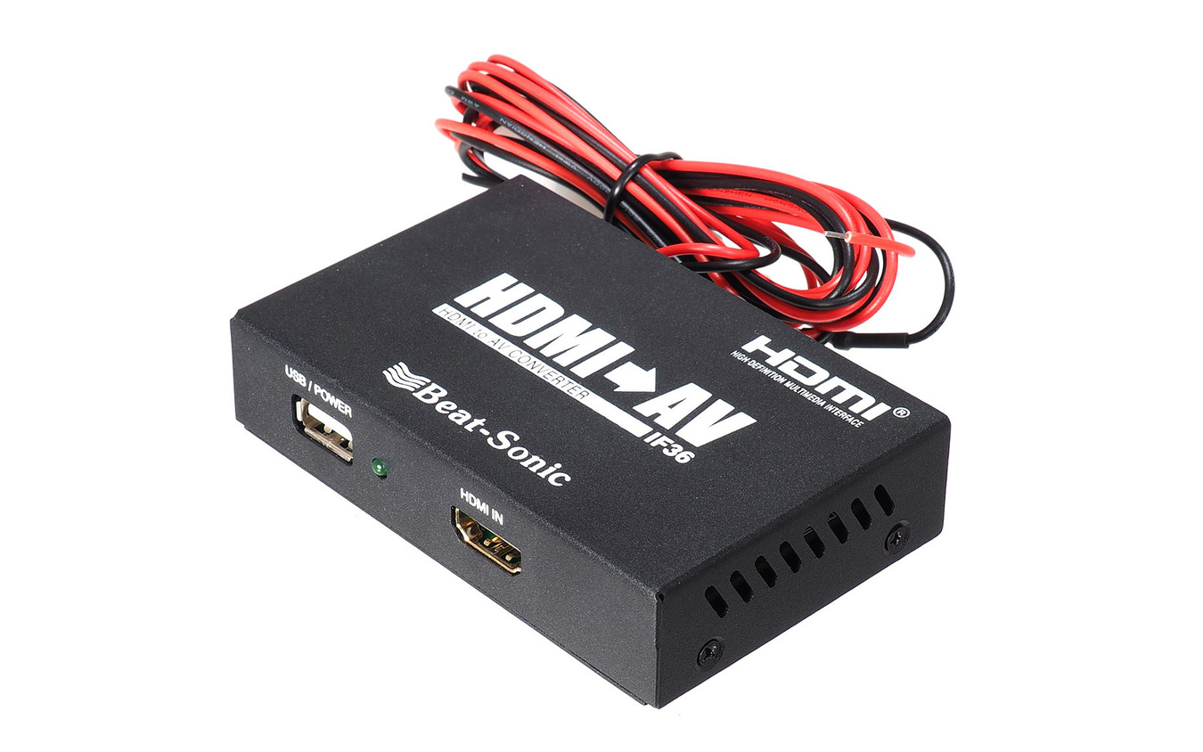 「HDMI変換アダプター」の一例(ビートソニック・インターフェースアダプター IF36)。