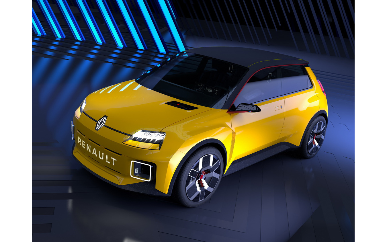 コンセプトカーのルノー5(サンク)プロトタイプ