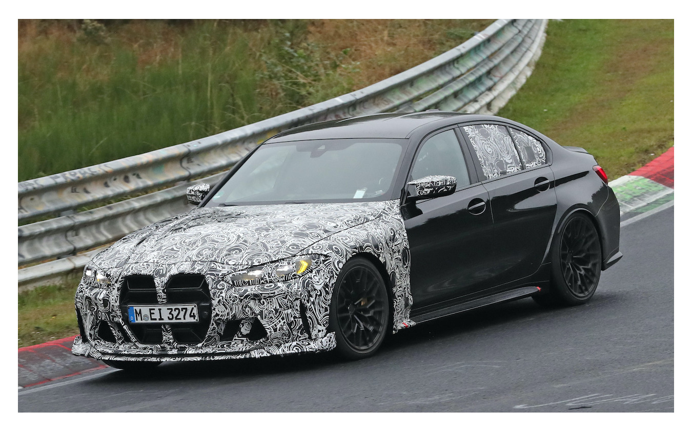 BMW M3 CS 市販型プロトタイプ(スクープ写真)