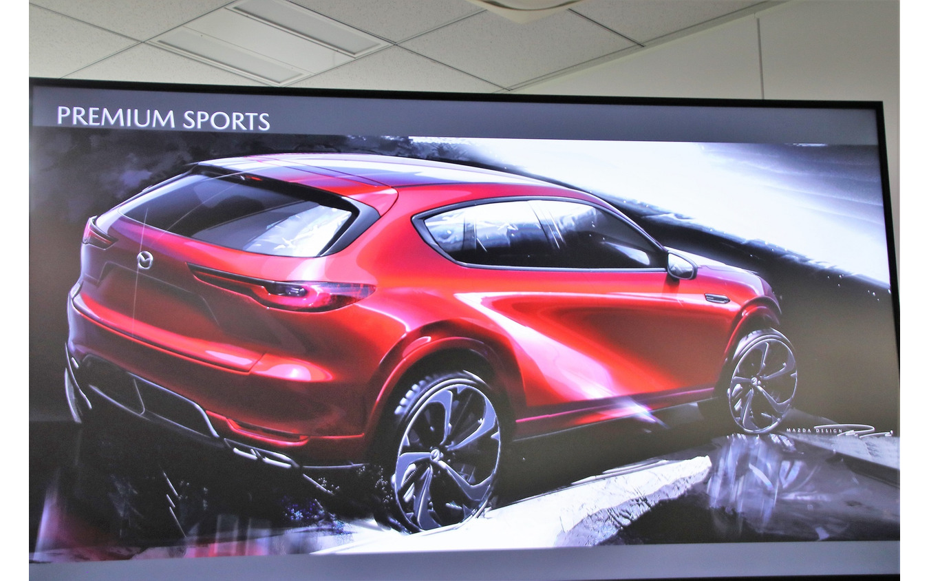マツダ CX-60デザインスケッチ
