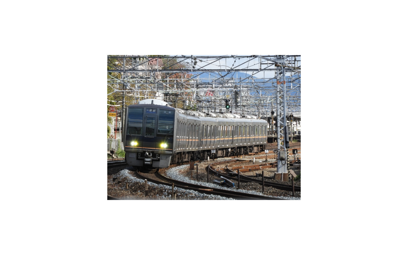 JR西日本で最大の輸送密度を誇る東海道本線(JR神戸線)大阪~神戸間。