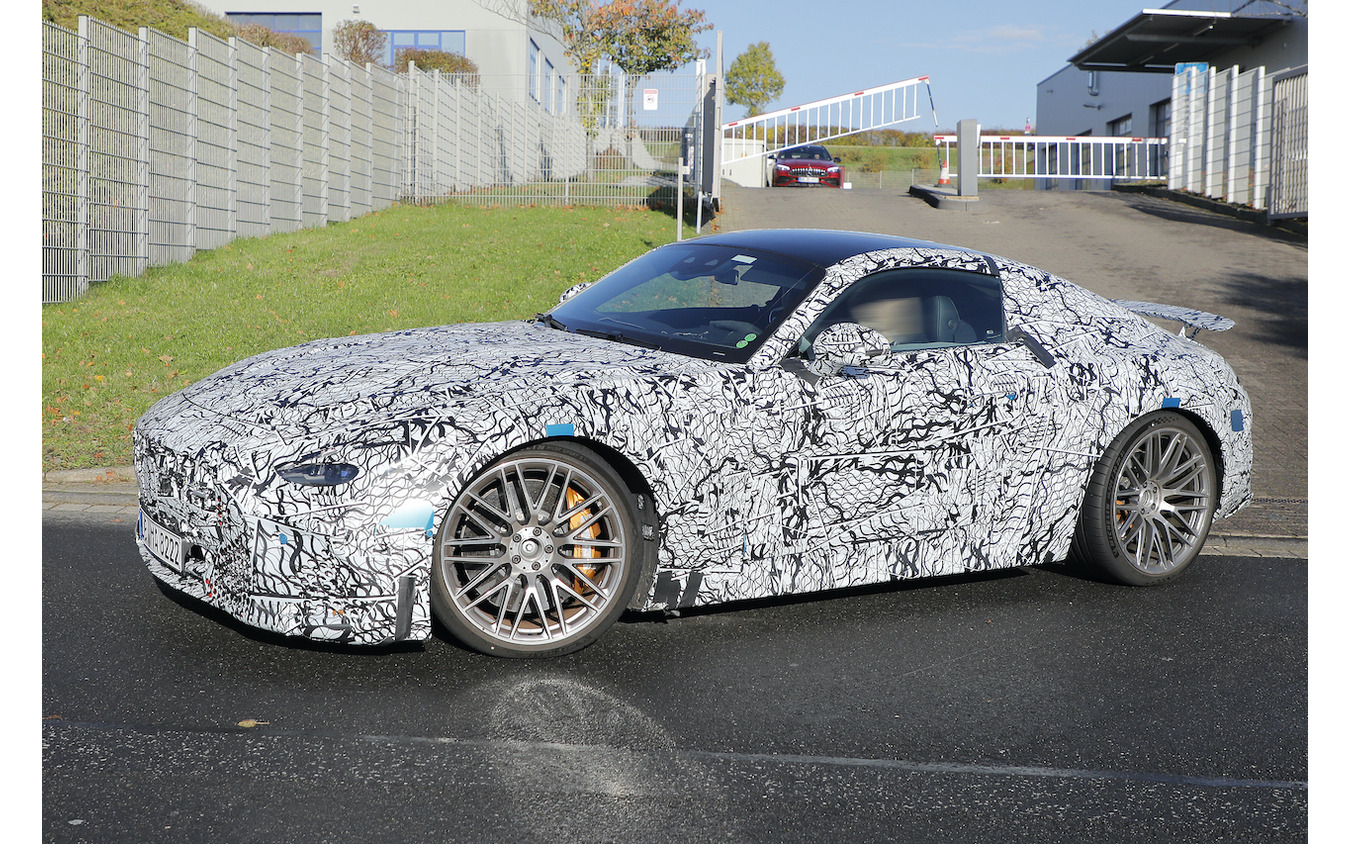 メルセデスAMG GT Edition1 市販型プロトタイプ(スクープ写真)
