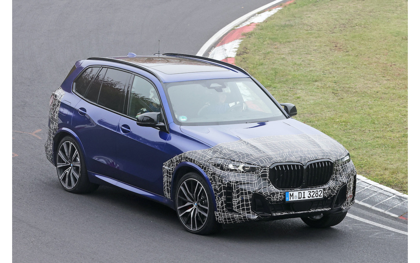 BMW X5 M60i プロトタイプ（スクープ写真）