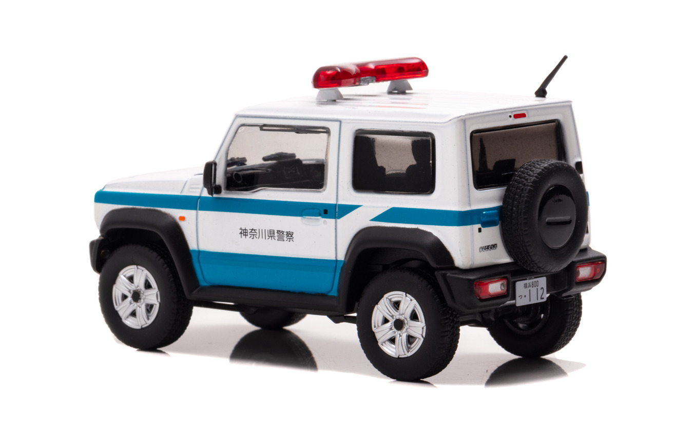 希少な ジムニーシエラ を1/43モデル化「神奈川県警察 警備部