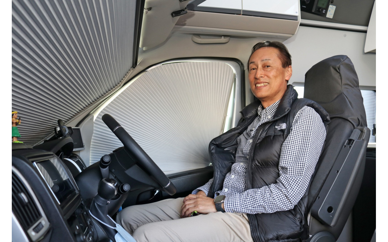 デュカトベース輸入キャンピングカー“アドリア ツイン540SP”オーナーの池野さん
