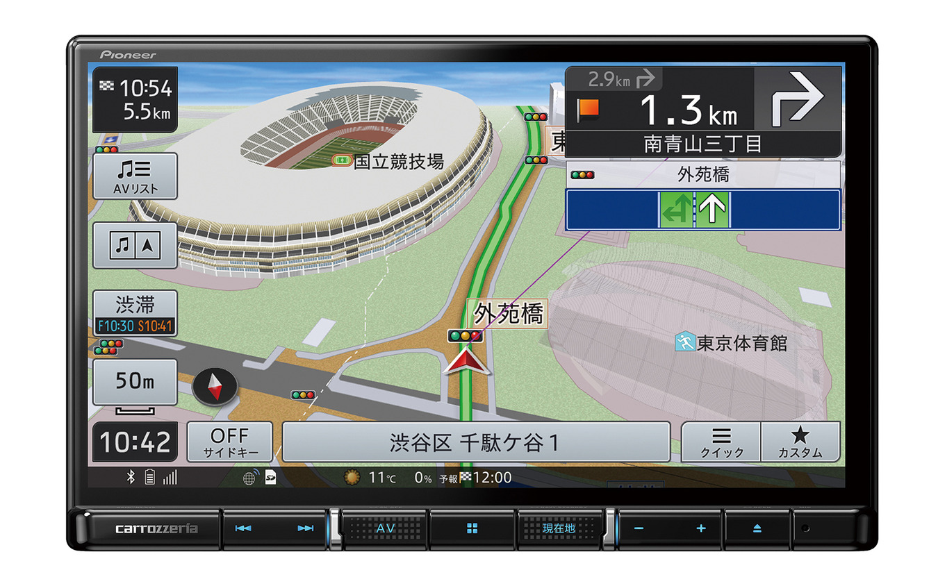 カロッツェリア・楽ナビ AVIC-RL912