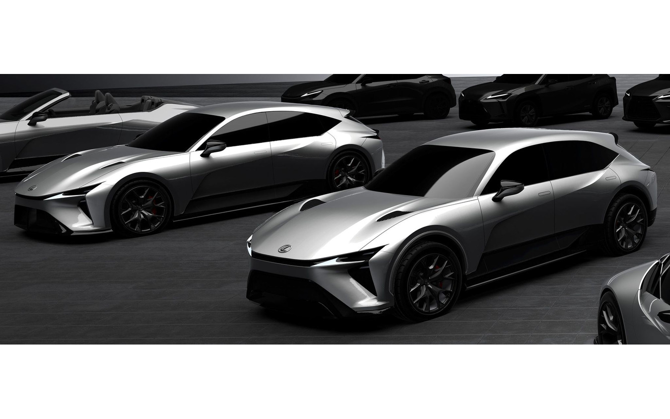 2021年12月に公開されたコンセプトカーのティザー画像。これが次期ISなのか?