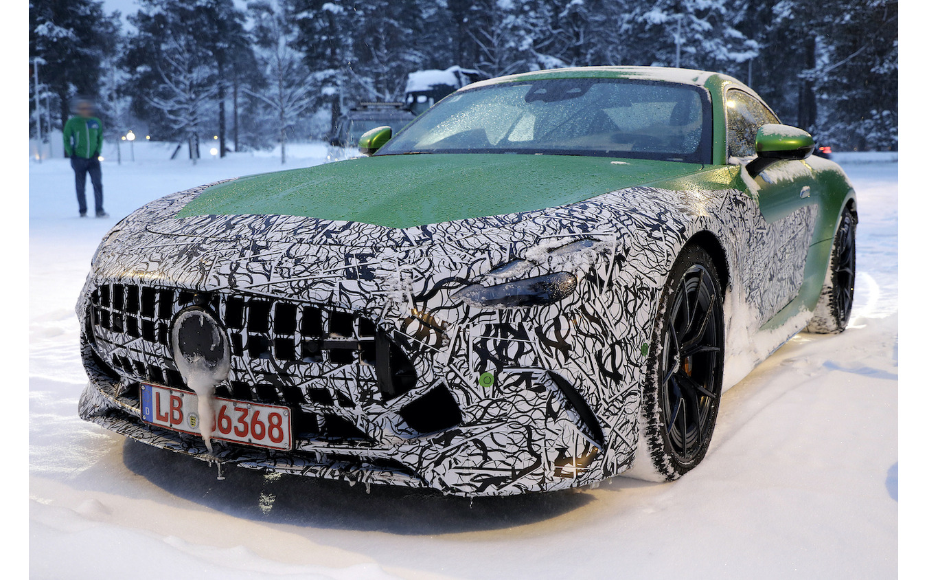 メルセデス AMG GT 次期型プロトタイプ（スクープ写真）