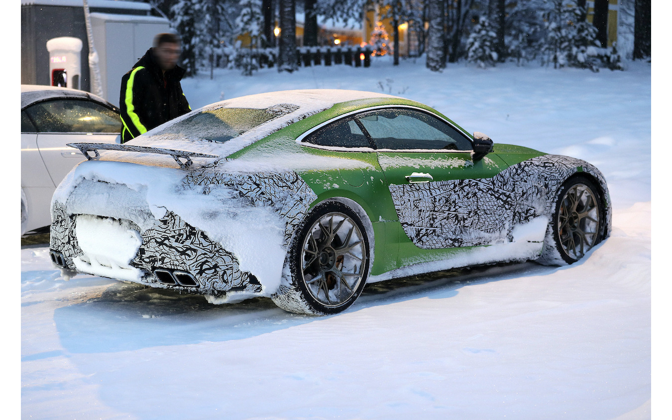 メルセデス AMG GT 次期型プロトタイプ（スクープ写真）