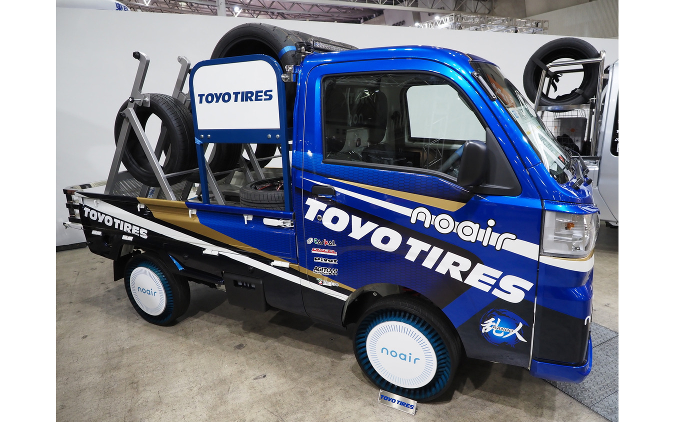トーヨータイヤによるカスタムの「ハイゼット」