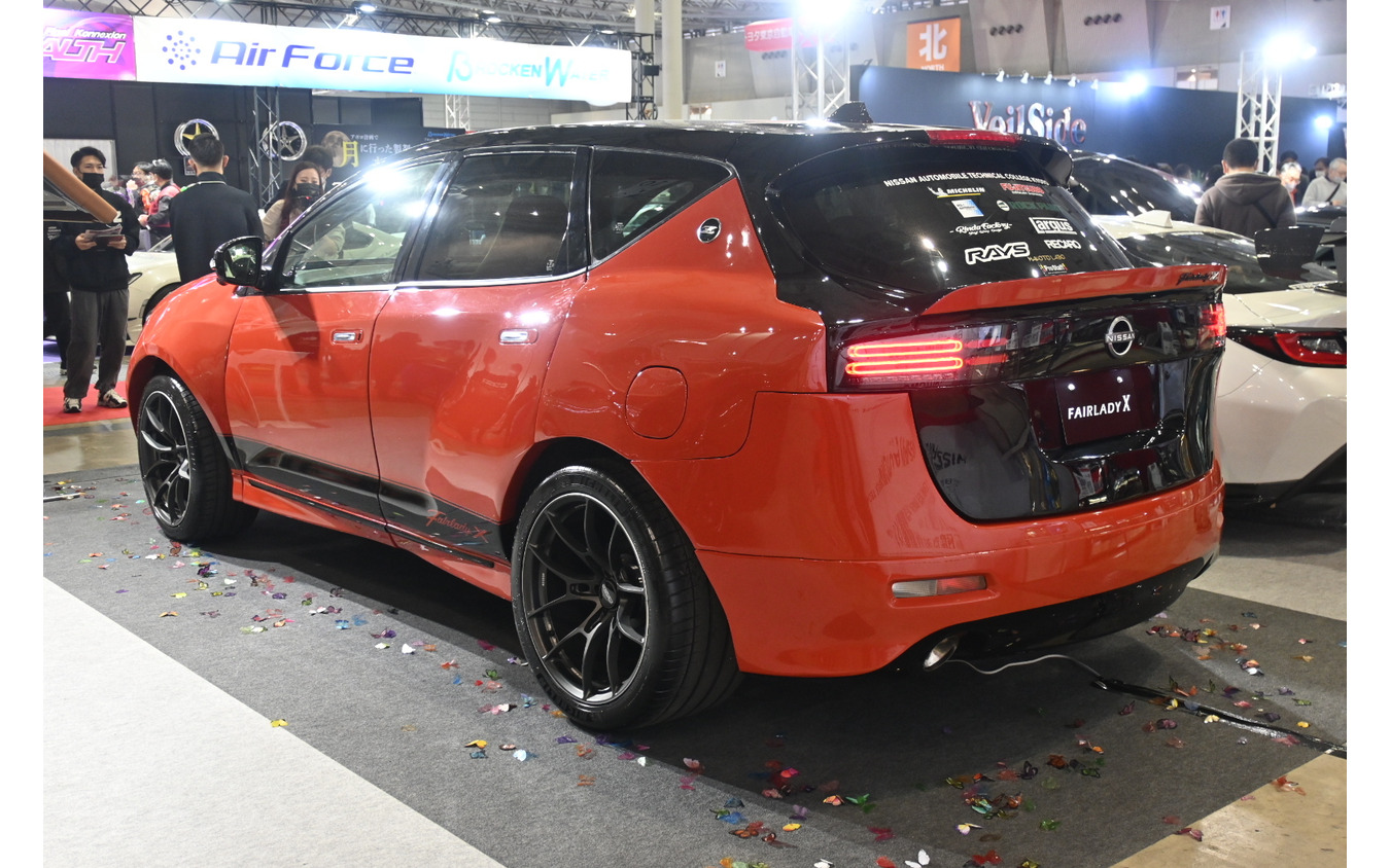 日産愛知自動車大学校/日産京都自動車大学校が製作した『フェアレディX』(東京オートサロン2023)
