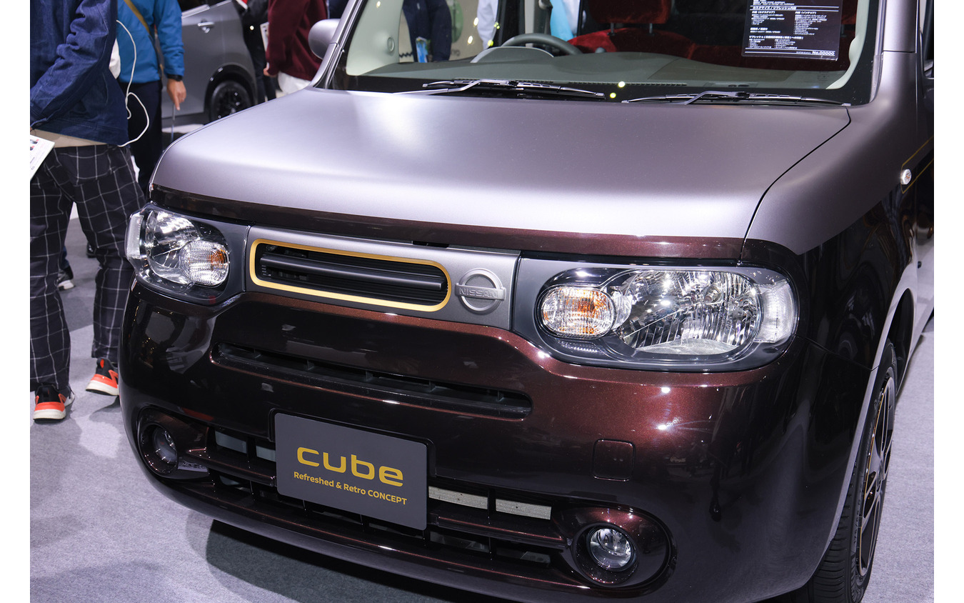日産 キューブ リフレッシュ&レトロコンセプト(東京オートサロン2023)