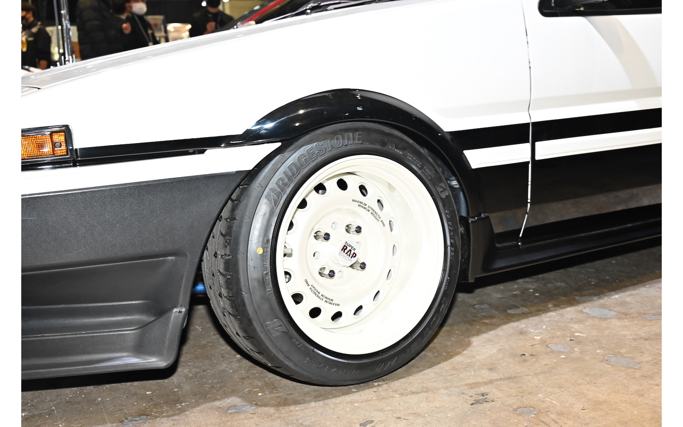 佐々木雅弘選手のトヨタ スプリンタートレノ AE86（東京オートサロン2023）