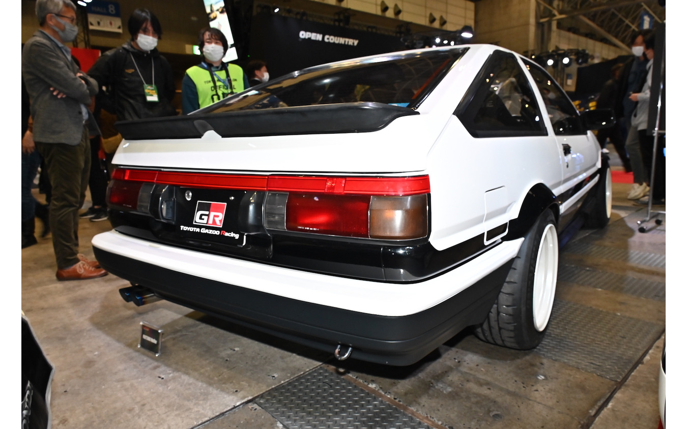 佐々木雅弘選手のトヨタ スプリンタートレノ AE86（東京オートサロン2023）