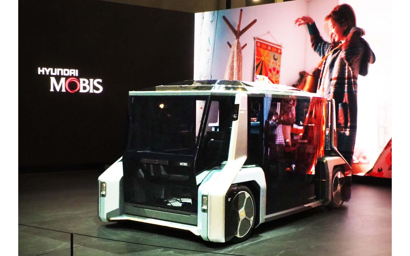 現代モービスの自動運転コンセプトビークル『M.ビジョンTO』(CES 2023)