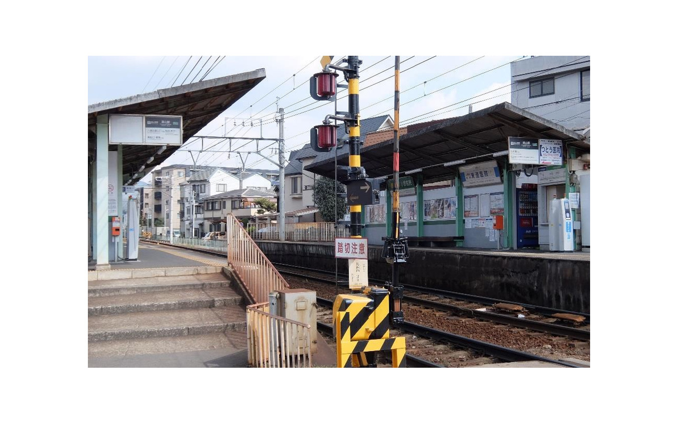 4月1日に「茶山・京都芸術大学」に改称される茶山駅。京都芸術大学に近いため、大学名が併記されることに。