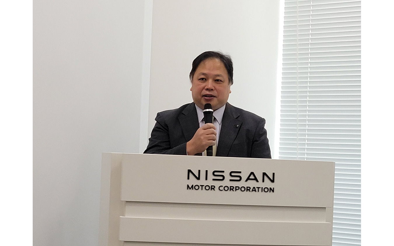 日産自動車Japan-ASEANデジタルトランスフォーメーション部部長山口稔彦氏。