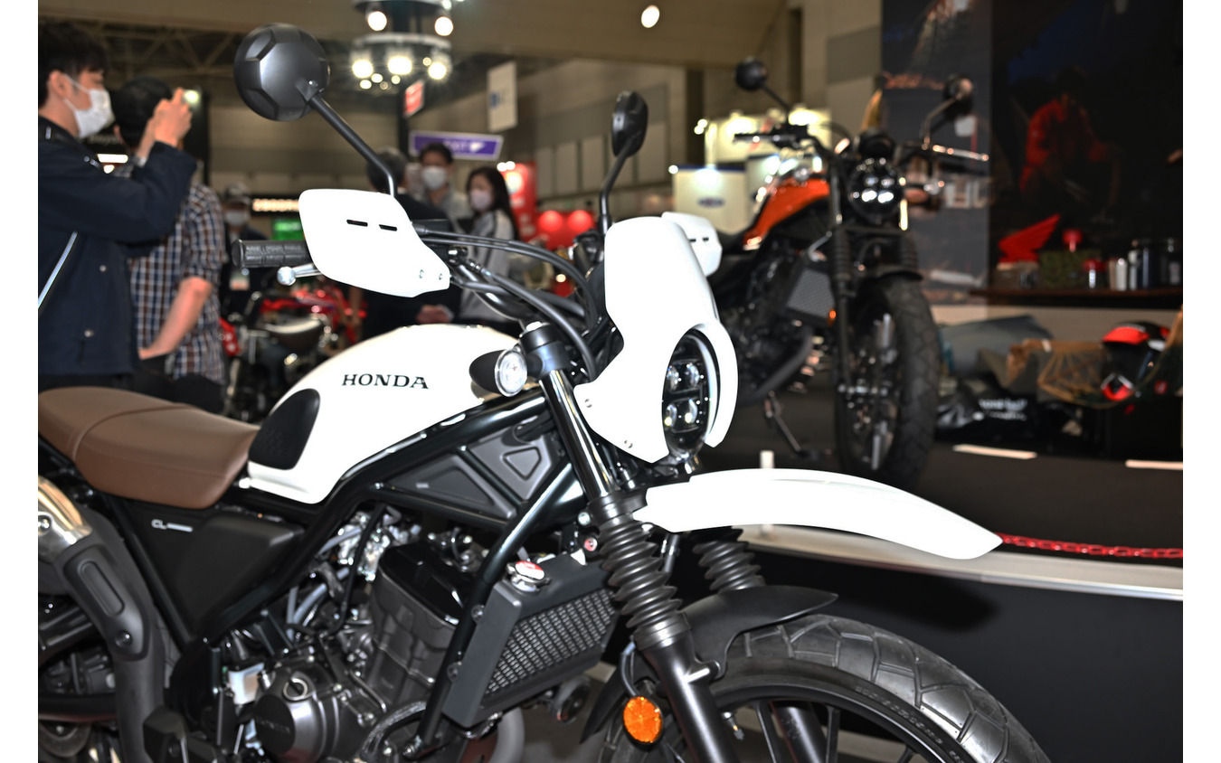 ホンダ CL250 純正オプション装着車(東京モーターサイクルショー2023)