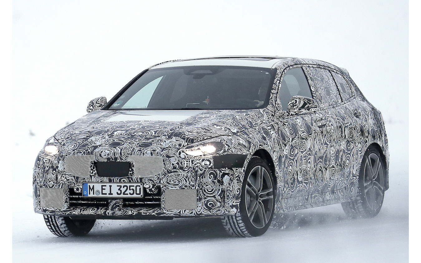 BMW 1シリーズ プロトタイプ(スクープ写真)