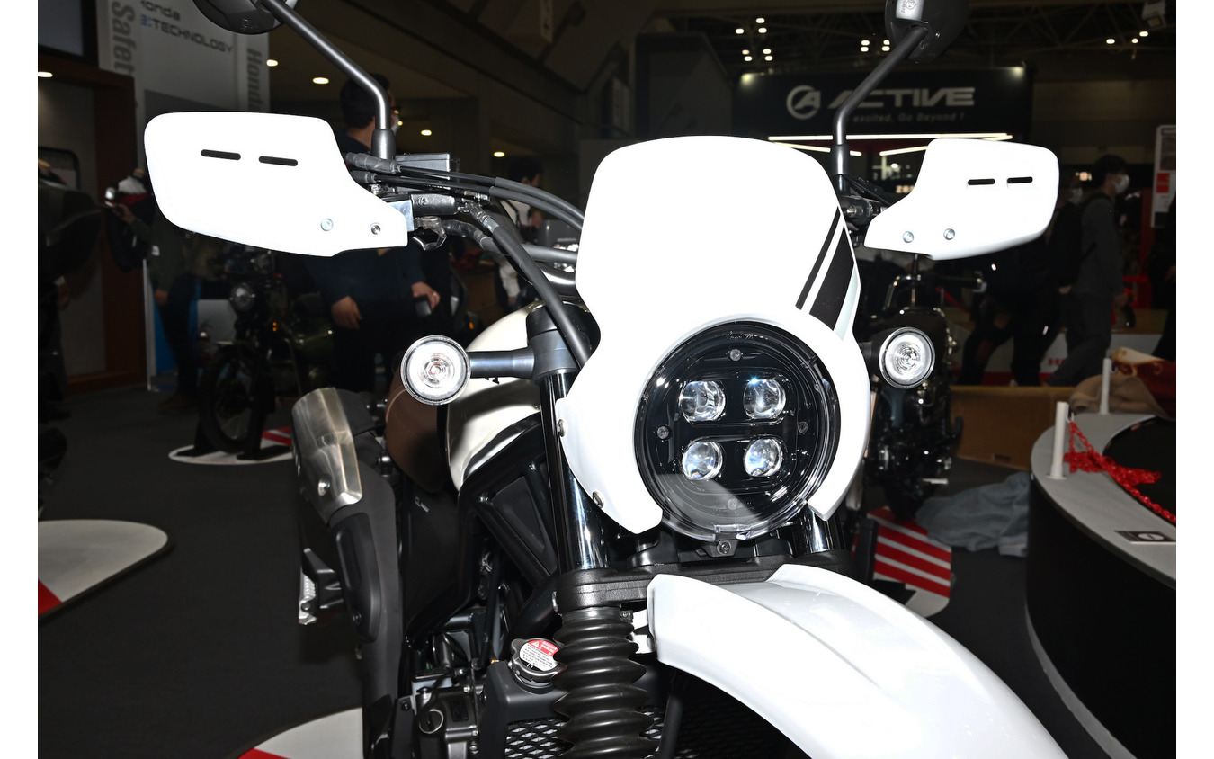 ホンダ CL250 オプション装着車(東京モーターサイクルショー2023)