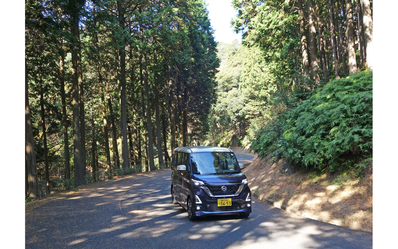 山口県の山間部にある「エコピアの森」にて。名称からわかるようにブリヂストンによるネーミングライツ。