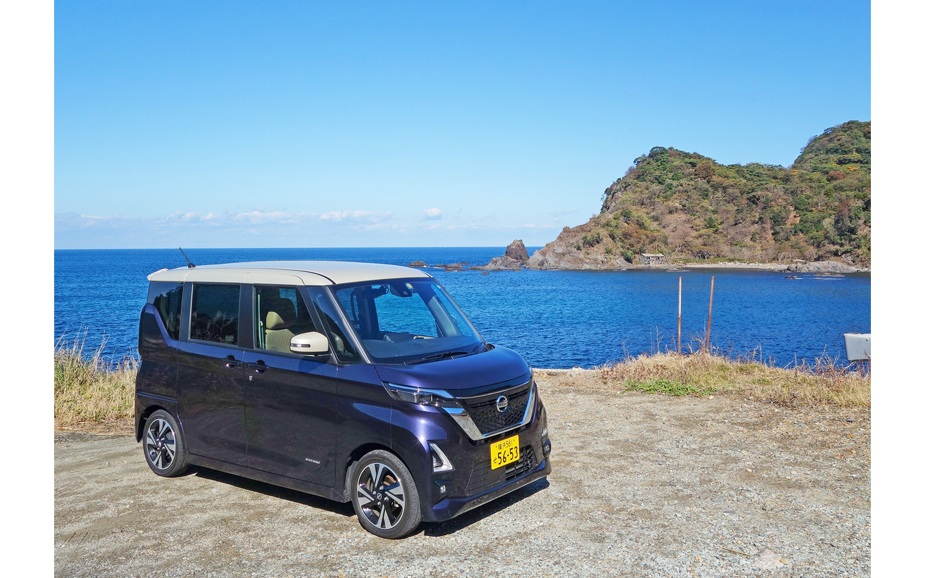 兵庫県北部、釜屋海岸にて。