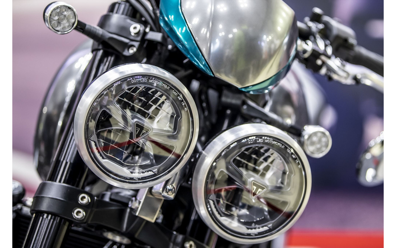 トライアンフ トライデント660カスタム(東京モーターサイクルショー2023)