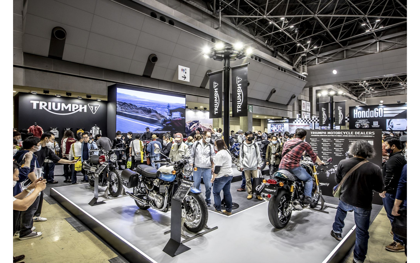 トライアンフブース(東京モーターサイクルショー2023)