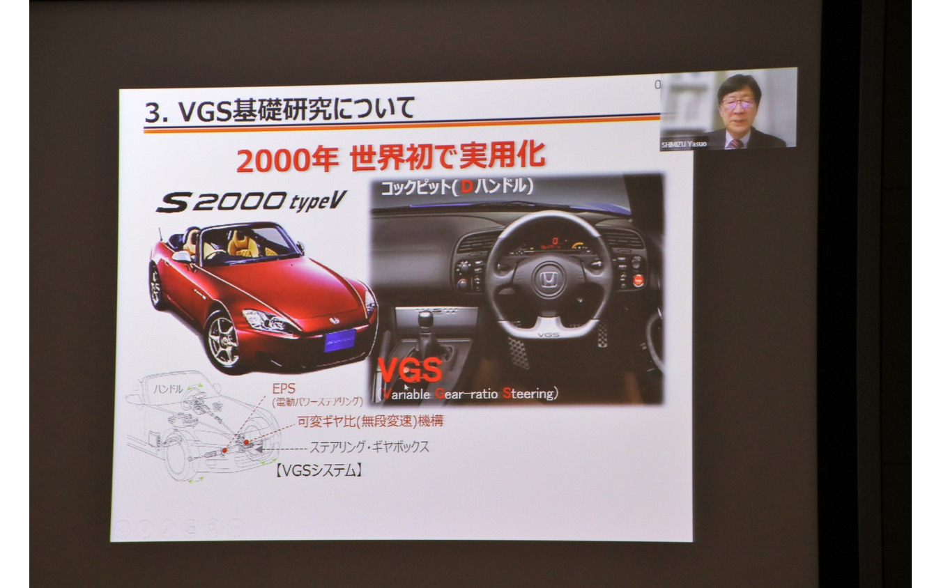 ホンダS2000のVGS