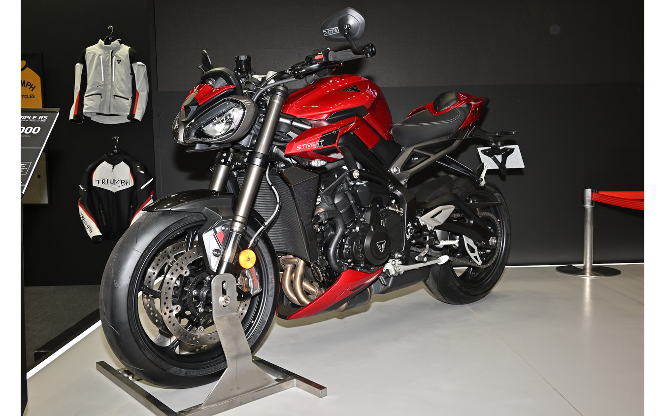 トライアンフ ストリートトリプルRS(東京モーターサイクルショー2023)