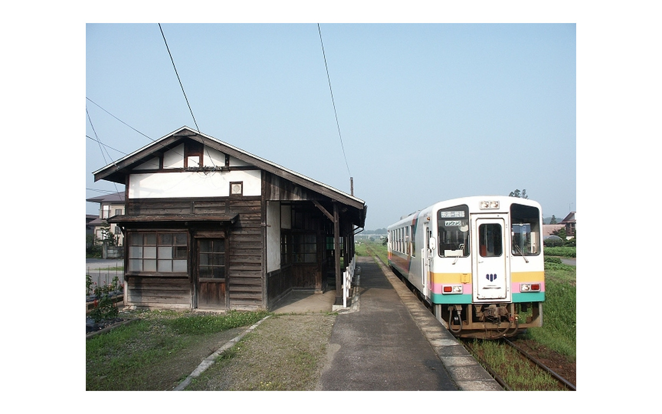 山形鉄道フラワー長井線。