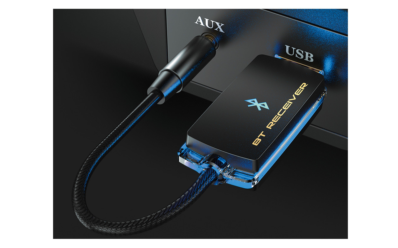 Kashimura・Bluetooth ミュージックレシーバー USB 低遅延（KD-253）