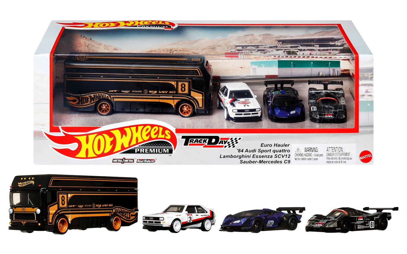 ユーロハウラー/’84 アウディ・スポーツ クワトロ/ランボルギーニ・エッセンツァ SCV12/ザウバー・メルセデス C9(5月発売予定)
