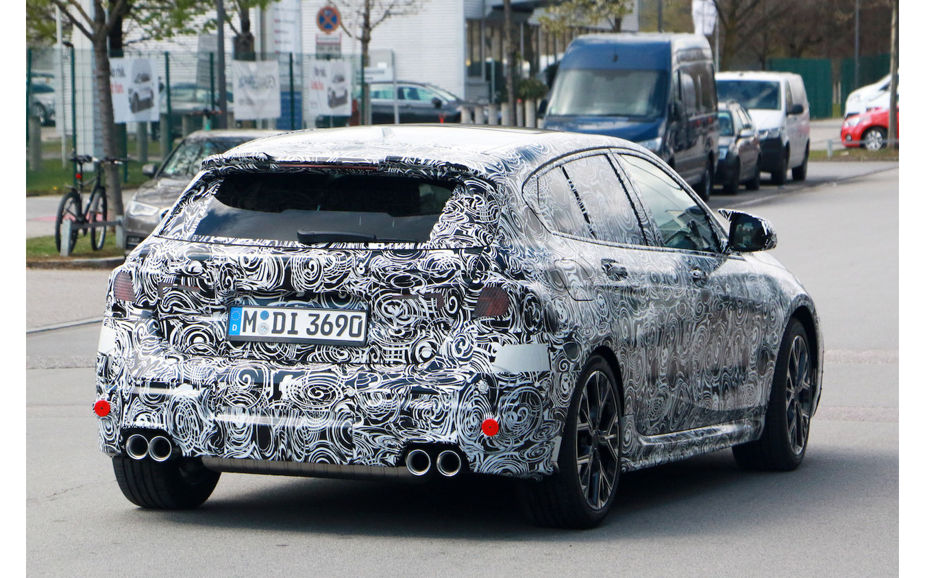 BMW M135i 後継モデルプロトタイプ(スクープ写真)