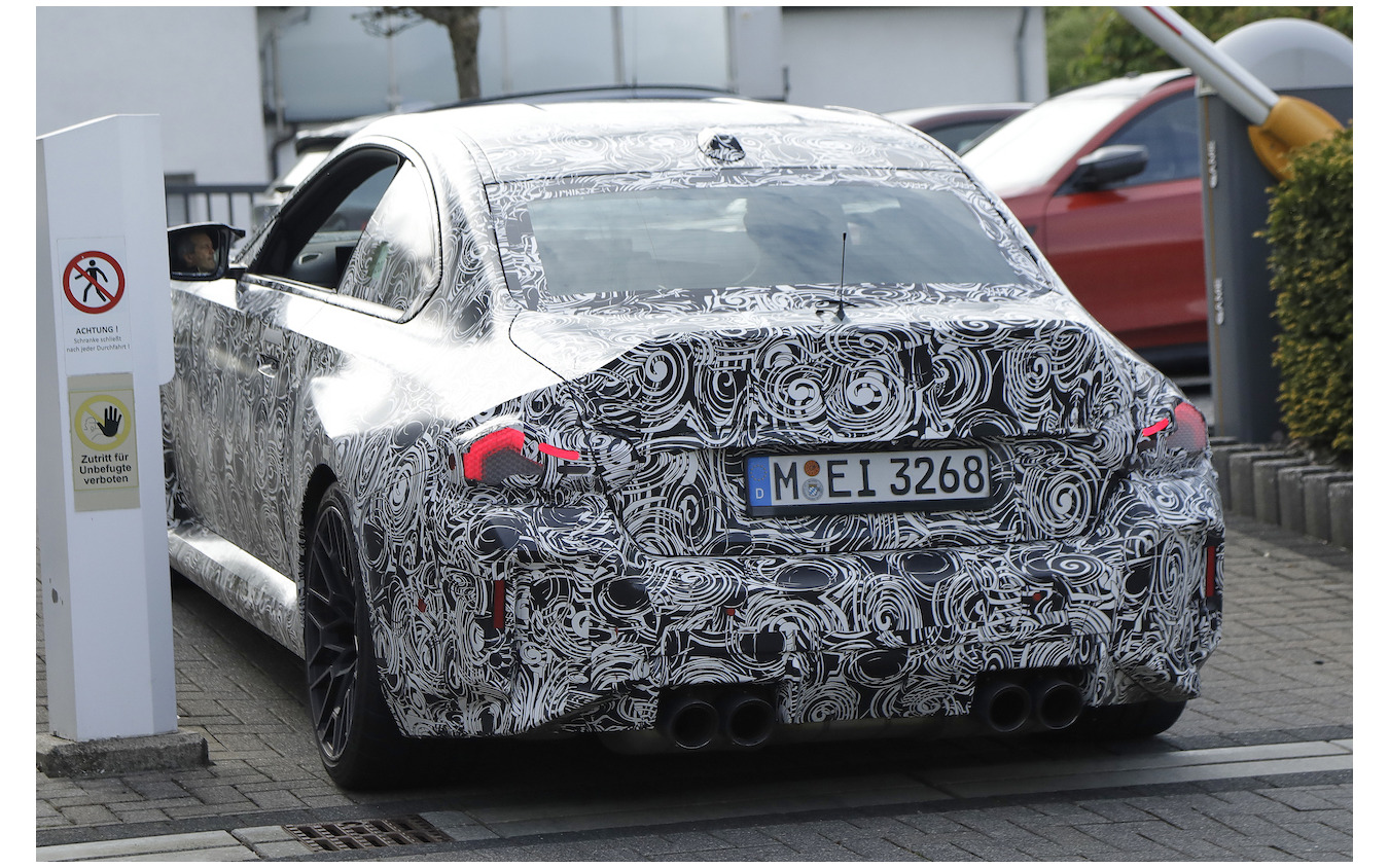 BMW M2 CS プロトタイプ(スクープ写真)