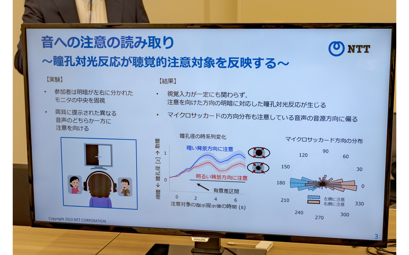 瞳孔を見ることでなにに注力しているかなどがわかる。